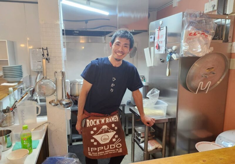 中華そば ひかり齋藤店主